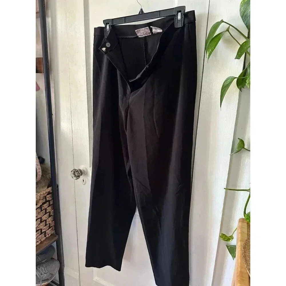 Worthington Stretch women’s size 14 black pants - Picture 2 of 7